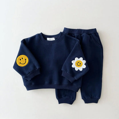 Winter Warm Baby Clothes Set – Cozy Fleece Outfit for Boys & Girls