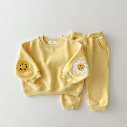 Winter Warm Baby Clothes Set – Cozy Fleece Outfit for Boys & Girls