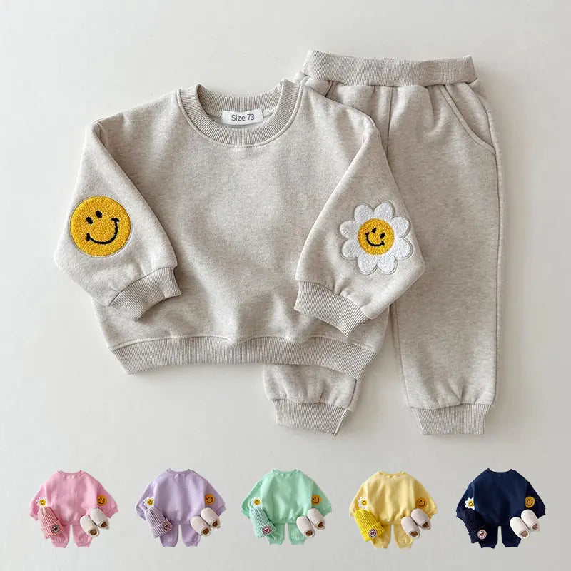 Winter Warm Baby Clothes Set – Cozy Fleece Outfit for Boys & Girls
